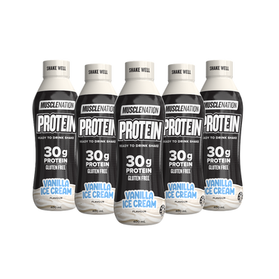 MUSCLE NATION DAILY SHAKE RTD - Protein Shake - Box of 6