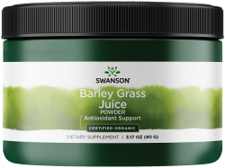 Organic Barley Grass Juice Powder 90g — Swanson Certified Superfood