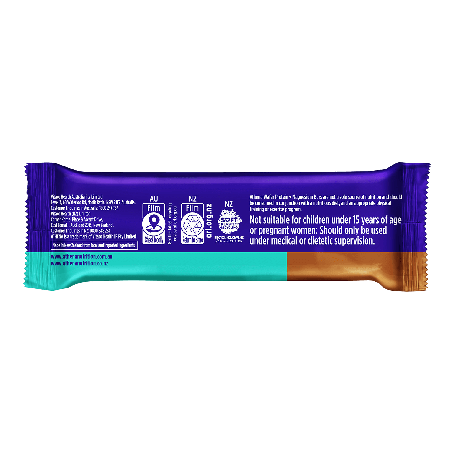 Protein Wafer + Magnesium (Box of 12 bars)