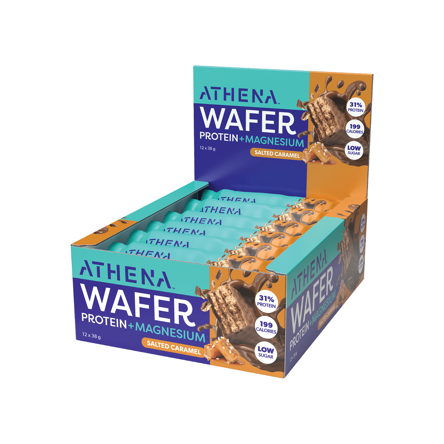 Protein Wafer + Magnesium (Box of 12 bars)