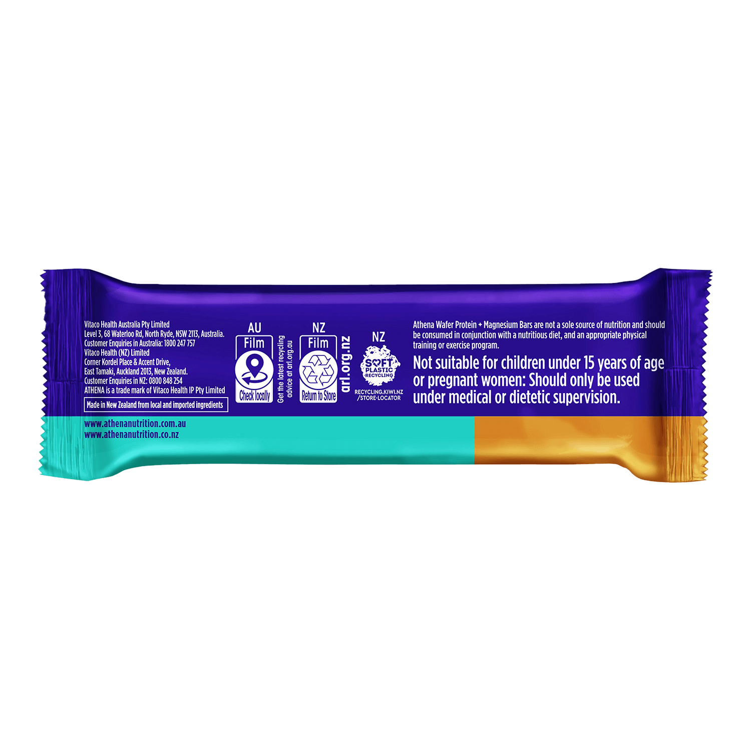 Protein Wafer + Magnesium (Box of 12 bars)