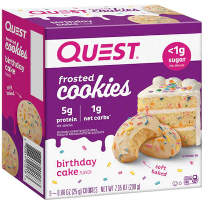 Quest Frosted Cookies 50g x8