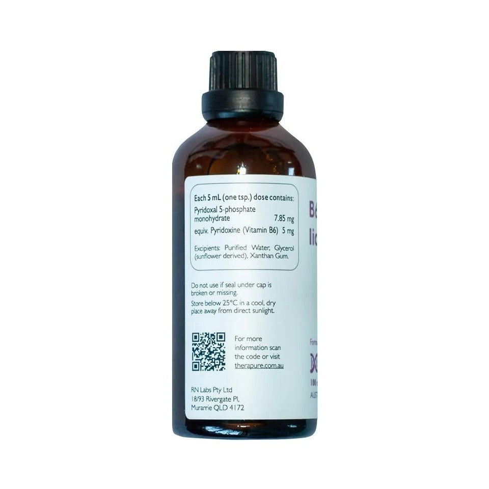 Therapure Vitamin B6 Liquid 100ml – Immune, Energy & Mood Support