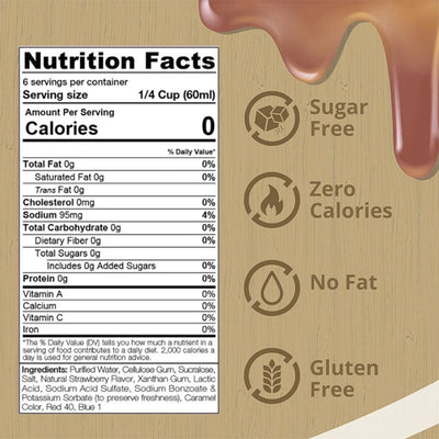SINFIT "Sugar Free"  Pancake Syrup - 355ml * DOOR CRASHER*