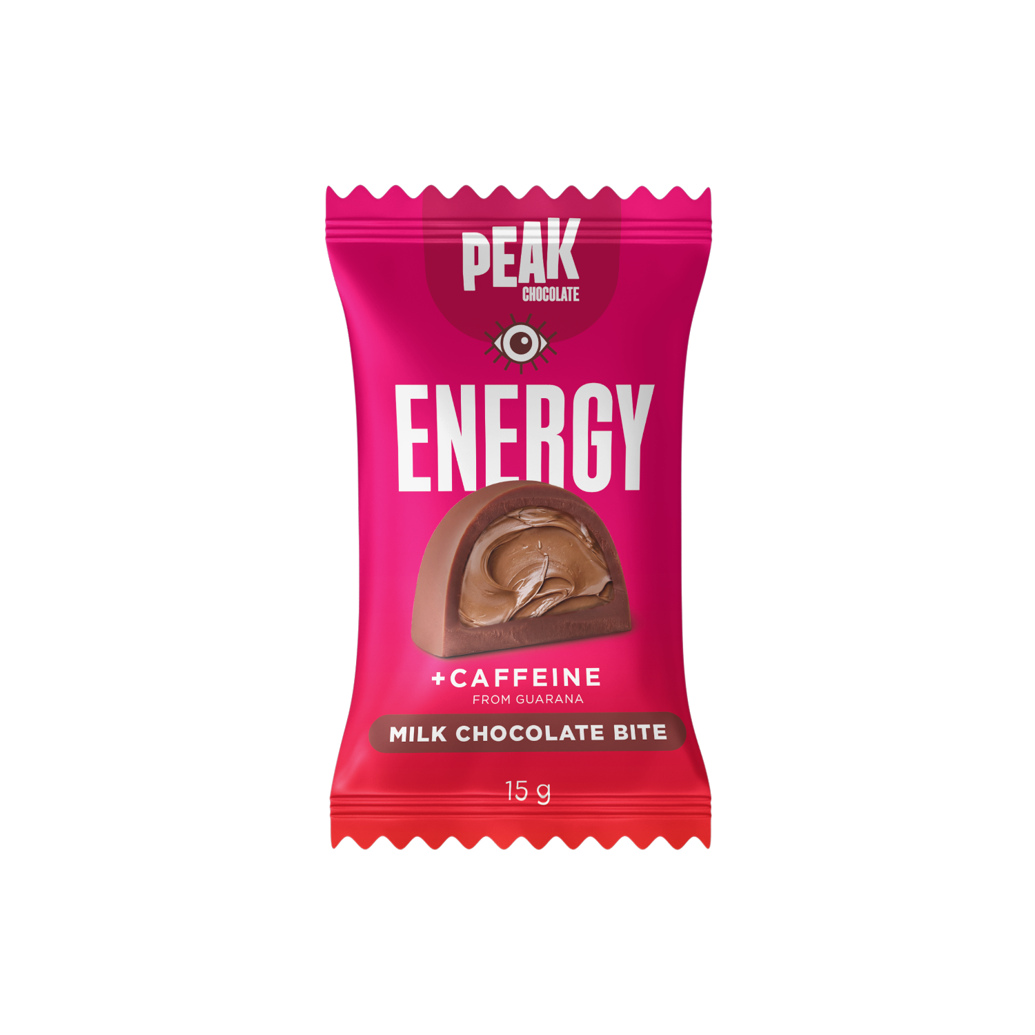 PEAK CHOCOLATE ENERGY BITE (15g) – Shelf Display Box (20 Units)