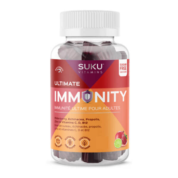Suku Vitamins Ultimate Immunity x50 Gummies CLEARANCE Short Dated end of 06/2026