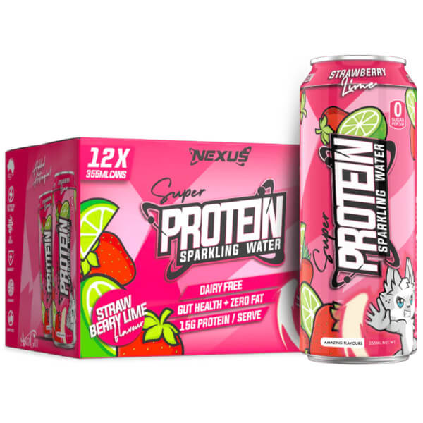 Nexus Super Protein Sparkling Water RTD 335ml x12