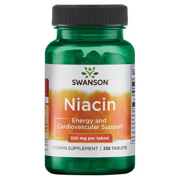Swanson Niacin 100mg 250 Tabs