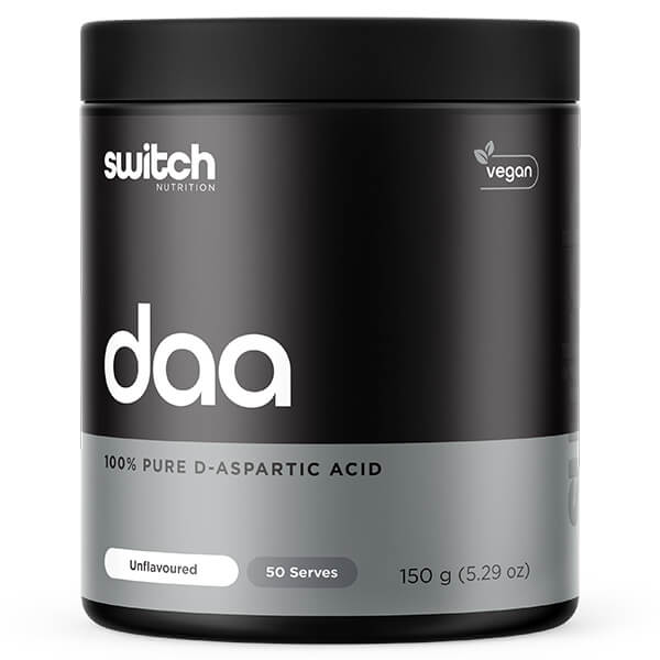 Switch Nutrition D-Aspartic Acid 50 Serves CLEARANCE Short Dated end of 11/2026