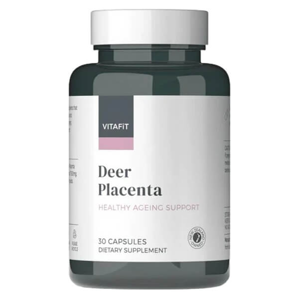 Vitafit Deer Placenta 30 Caps CLEARANCE Short Dated end of 10/2026