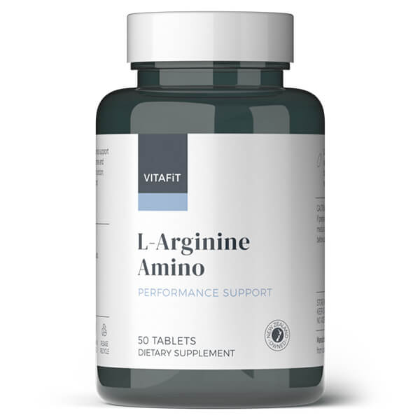 Vitafit L-Arginine Amino 50 Tabs CLEARANCE Short Dated end of 10/2026