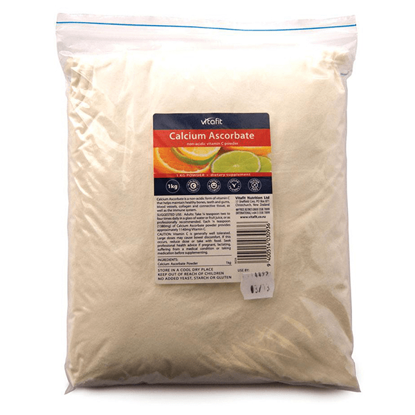 Vitafit Vitamin C Calcium Ascorbate 1kg CLEARANCE Short Dated end of 11/2026