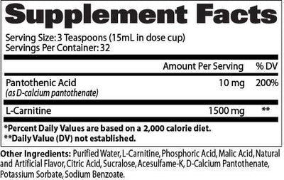 GAT Essentials Liquid L-Carnitine 473ml - Supplements.co.nz