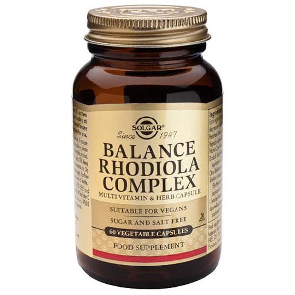 Solgar Balance Rhodiola Complex 60 Vegetable Capsules