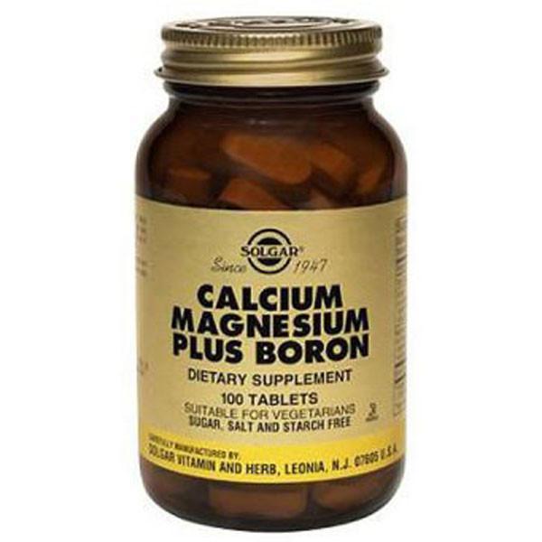 Solgar Ca / Mg / Boron 100 Tabs