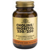 Solgar Choline/Inositol 250mg 50 Veggie Caps-Physical Product-Solgar-Supplements.co.nz