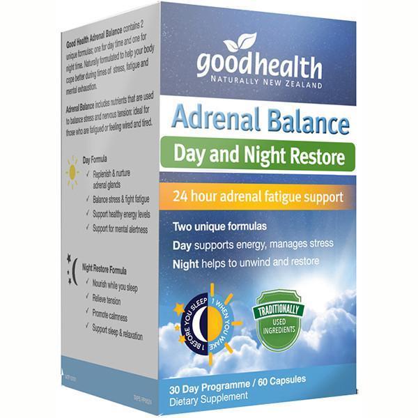 Good Health Adrenal Balance 60 Capsules - Supplements.co.nz