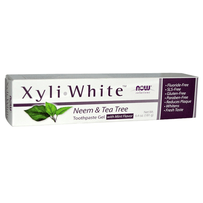 Now Foods XyliWhite Toothpaste Gel 181g