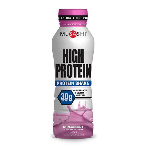 Musashi High Protein Shake Pack of 6 - Supplements.co.nz
