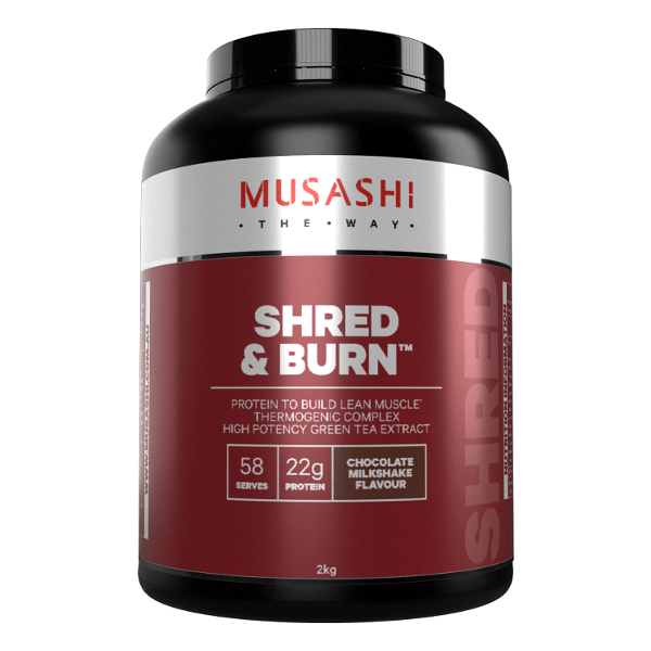 Musashi Shred & Burn Protein 2kg