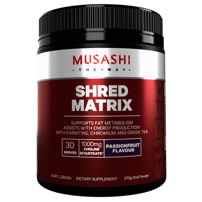 Musashi Shred Matrix 30 Serves