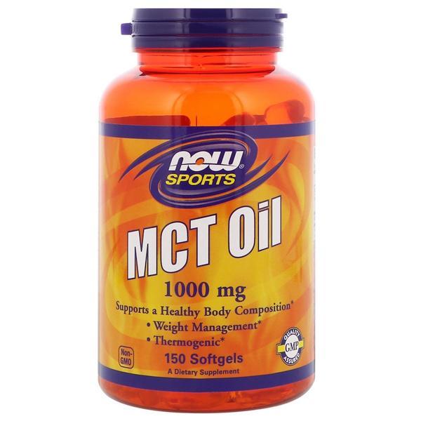 Now Sports MCT Oil 1000mg 150 Softgels