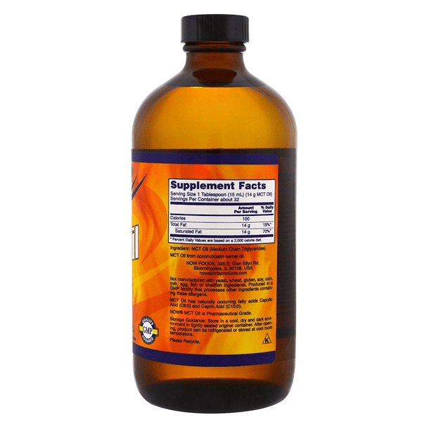 Now Sports Liquid MCT Oil 473ml