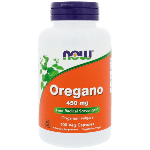 Now Foods Oregano 450mg 100 Veggie Caps