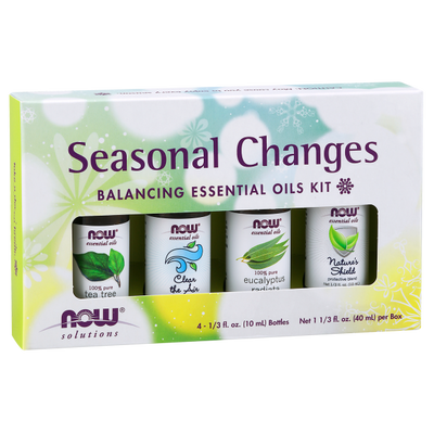 Now Foods Seasonal Changes Balancing Essential Oils Kits 4x10ml