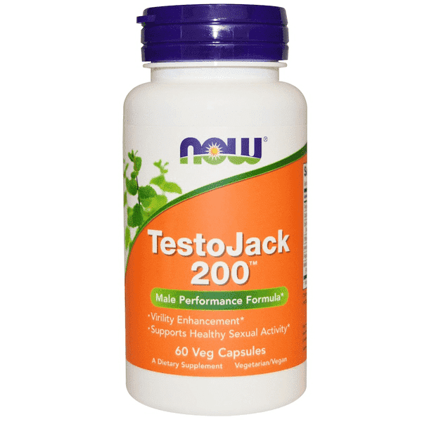 Now Foods TestoJack 200mg 60 Veggie Caps