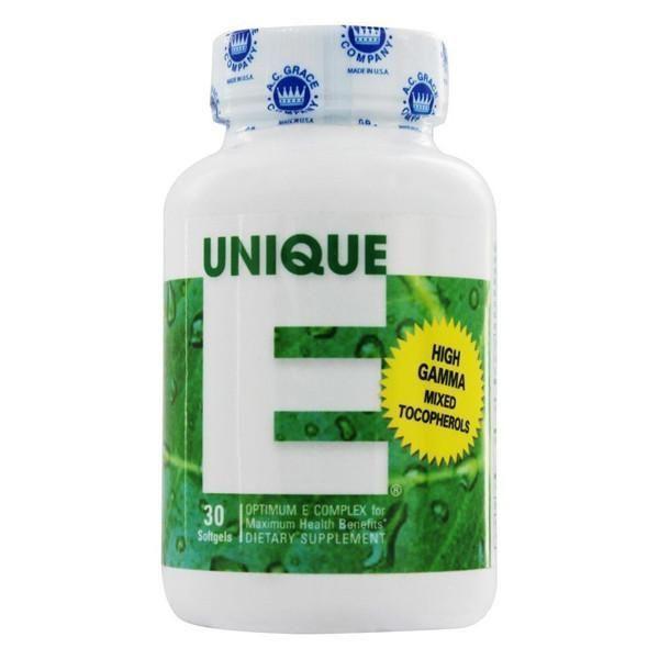 Grace Unique AC Grace Unique E 30 Capsules | Vitamins NZ, Vitamins, Minerals and ...