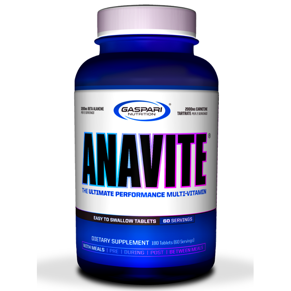 Gaspari Nutrition Anavite 180 Tabs - Supplements.co.nz