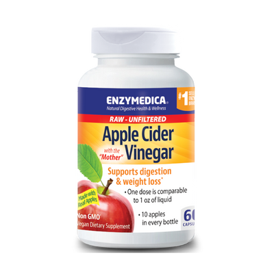 Enzymedica Apple Cider Vinegar 60 Caps