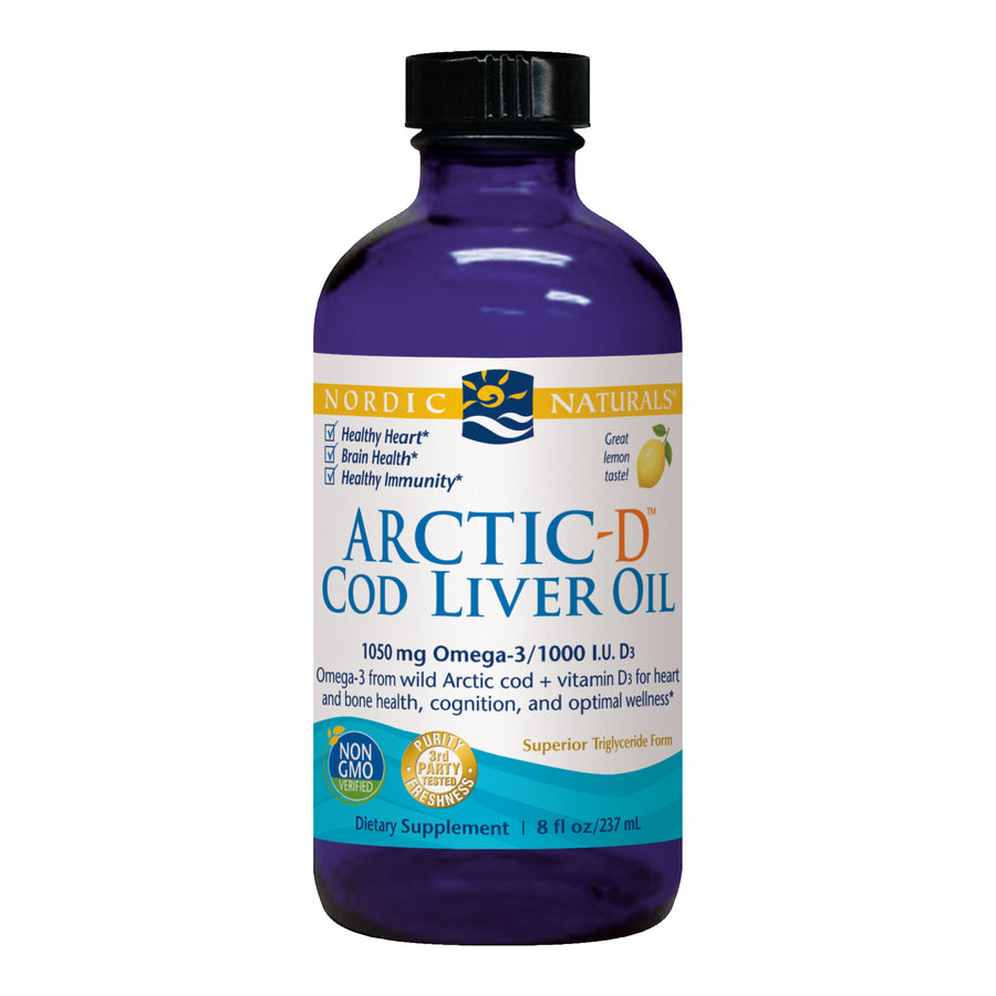 Nordic Naturals Arctic-D Cod Liver Oil 237ml