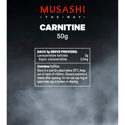 Musashi 100% Carnitine 50g