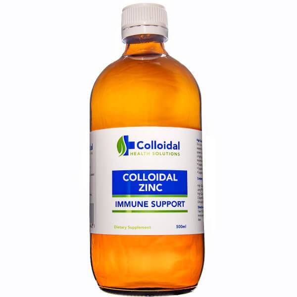 CHS Colloidal Zinc 500ml Vitamins NZ, Vitamins, Minerals and Health