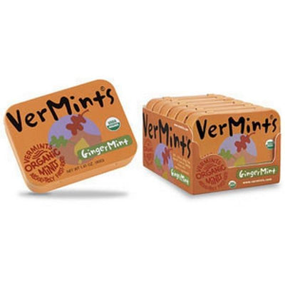 Vermints - Vermints - Gingermint 6 Tins/Outer - Supplements.co.nz - 3