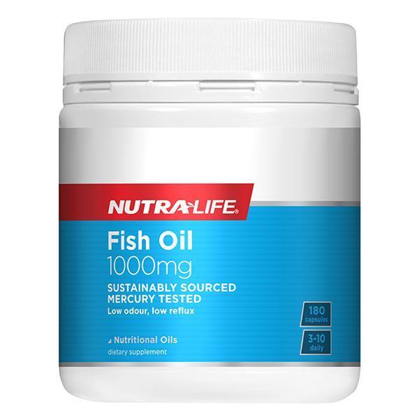 Nutralife Fish Oil 1000mg 180 Caps