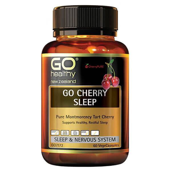 Go Healthy Go Cherry Sleep 60 Veggie Caps