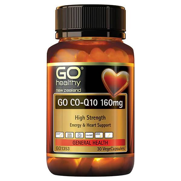 Go Healthy Go CO-Q10 160mg 30 Veggie Caps