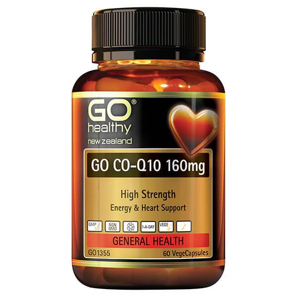 Go Healthy Go CO-Q10 160Mg 60 Veggie Caps