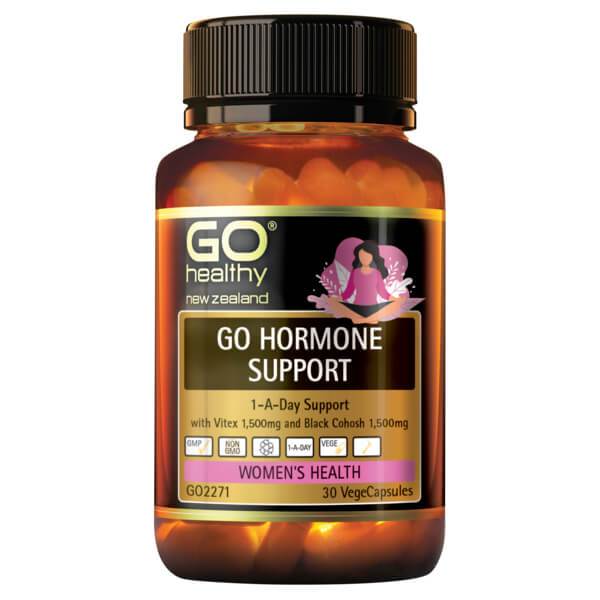 Go Healthy Go Hormone Support 30 Veggie Caps