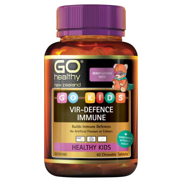 Go Healthy Go Kids Vir-Defence Immune 60 Chewables