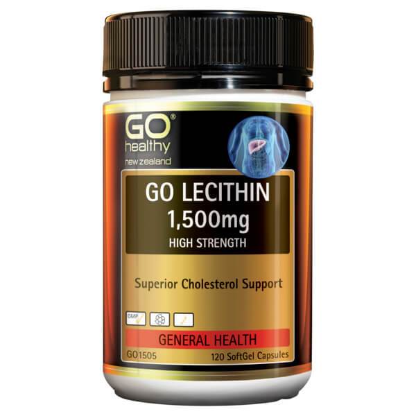 Go Healthy Go Lecithin 1500mg 120 Caps