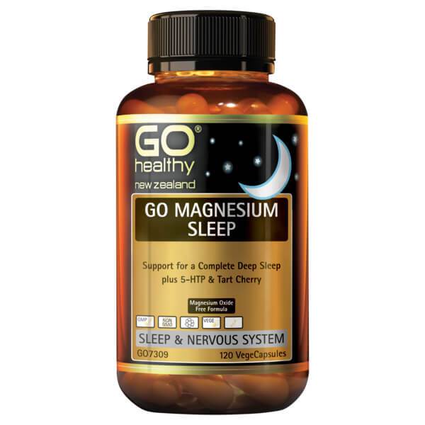 Go Healthy Go Magnesium Sleep 120 Veggie Caps