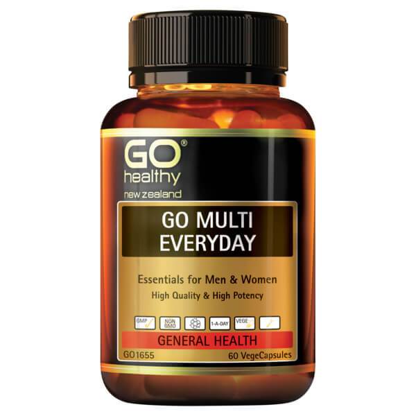 Go Healthy Go Multi Everyday 60 Veggie Caps