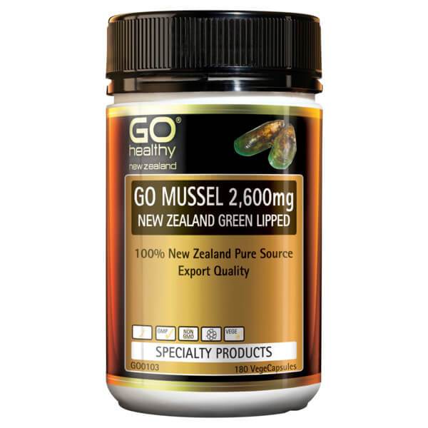 Go Healthy Go Mussel 2,600mg 180 Caps