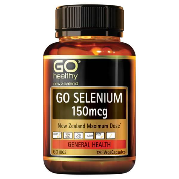Go Healthy Go Selenium 150mcg 120 Veggie Caps