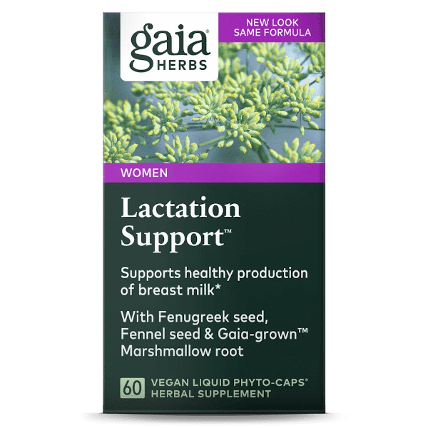 Gaia Herbs Lactation Support 60 Caps
