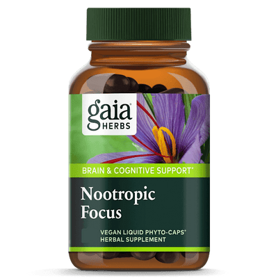 Gaia Herbs Nootropic Focus 20 Caps